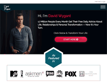 Tablet Screenshot of davidwygant.com